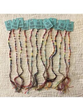 ADD ON ONLY - ONE (1) Surprise Friendship Bracelet NEW Kidcore Boho Retro Gypsy